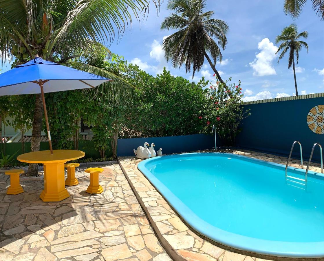 Casa Em Condominio, Beira Mar E Piscina Barra De Sao Miguel - Maceio- Al Exterior foto